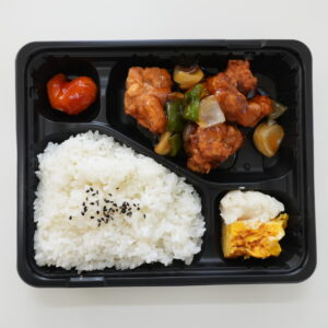 【キッチン花みずき】酢鶏＆エビチリ弁当